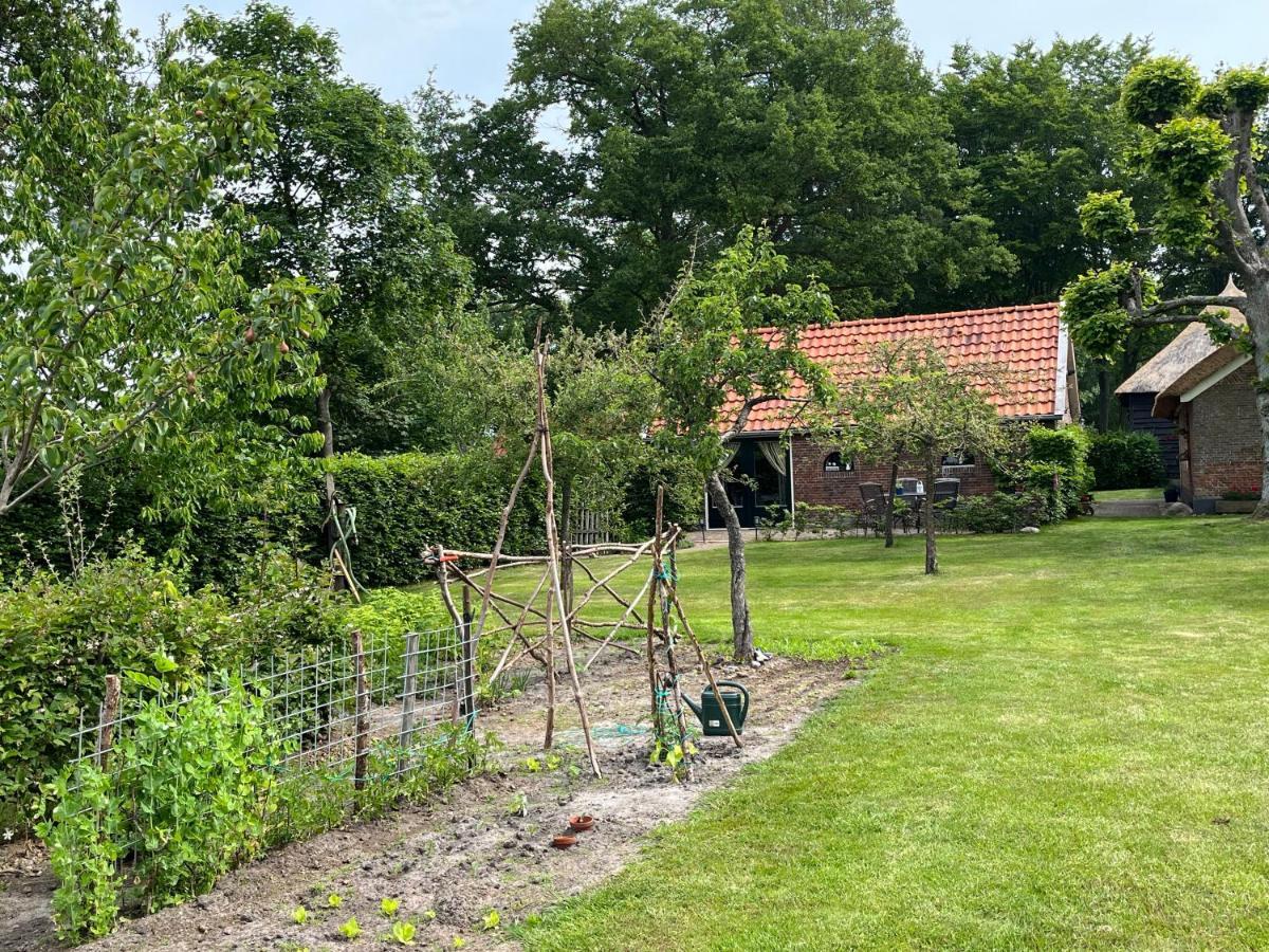 Landelijk Gelegen Huisje Op Erf Veeningen 外观 照片